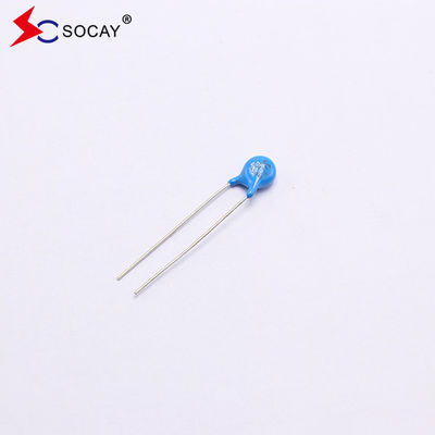82V Varistor de óxido de plomo metálico radial MOV 05D820K / 05D820KJ Ф5mm Tipo de paquete