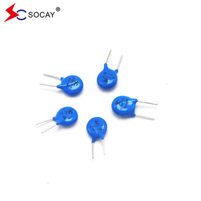 Serie 07D MOV Varistor de óxido metálico 07D820K / 07D820KJ Ф7mm 82V Tensión 1200A