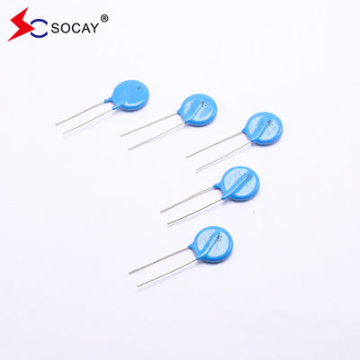 F14mm Varistor de óxido metálico 14D820K / 14D820KJ para aplicaciones de baja tensión de CC