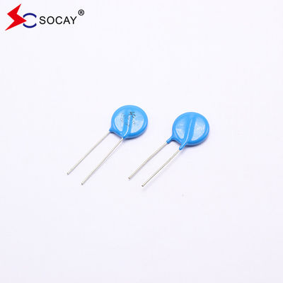 F14mm Varistor de óxido metálico 14D820K / 14D820KJ para aplicaciones de baja tensión de CC