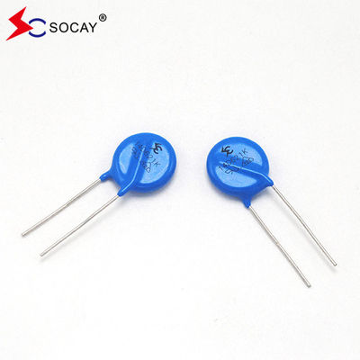 F14mm Varistor de óxido metálico 14D820K / 14D820KJ para aplicaciones de baja tensión de CC