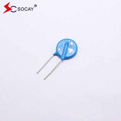 F20mm Varistor de óxido metálico 20D101K / 20D101KJ Voltado de trabajo amplio V1mA 18V - 1800V