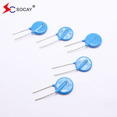F20mm Varistor de óxido metálico 20D101K / 20D101KJ Voltado de trabajo amplio V1mA 18V - 1800V