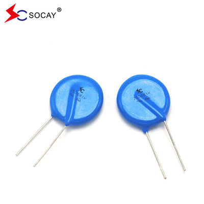 MOV Varistor de óxido metálico de plomo radial 25D241K / 25D241KJ 240 ((216 ~ 264) V