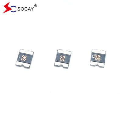 PPTC SMD Fuse de retención de corriente de reinicio 0.5A Voltagem nominal 16Vmax 0.6W Potencia típica