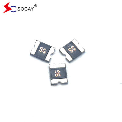 PPTC SMD Fuse de retención de corriente de reinicio 0.5A Voltagem nominal 16Vmax 0.6W Potencia típica