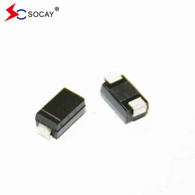 Paquete SMA Diodo Zener de silicio 1SMA4728A 1W 3.3V Corriente Zener admisible 285mA
