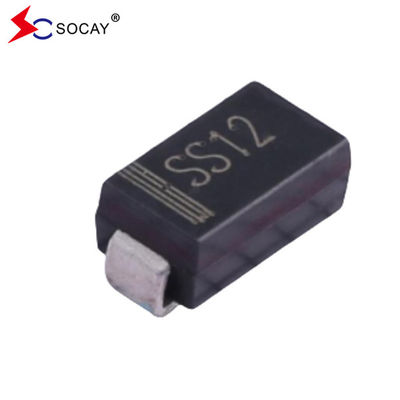 20V de voltaje inverso de pico repetitivo SS12A paquete SMA de diodo de barrera Schottky