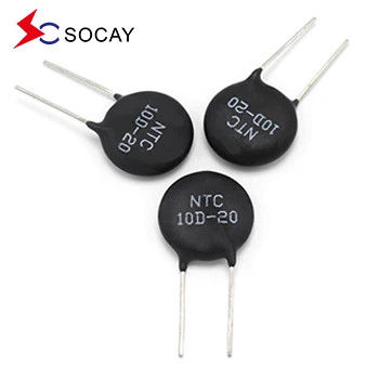 SOCAY Power NTC Thermistor MF72-SCN10D-5 10Ω Rango de resistencia amplia de Imax