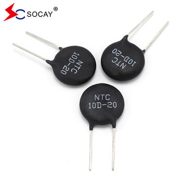 SOCAY Power NTC Thermistor MF72-SCN10D-20 10Ω 20mm Imax Rango amplio de resistencia