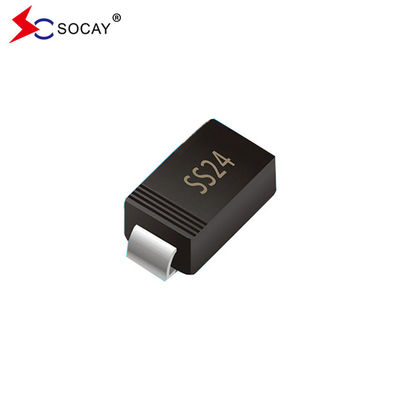 El paquete SMA es el rectificador de Schottky SS24A Diodo de barrera de Schottky VRRM 40V 2A DO-214AC