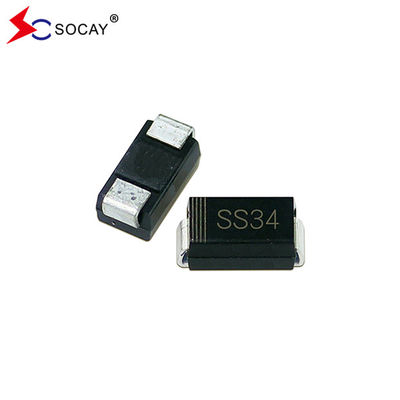 40VRRM SBD Diodo de Schottky SS34A 28VRMS 3A I(AV) 0,55 VF DO-214AC