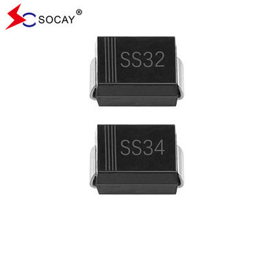 20VRRM Diodo de barrera Schottky SS32B Montado en la superficie VRMS 14V SMB