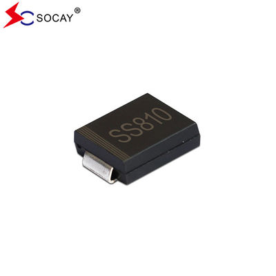 100VRRM Diodo de barrera de superficie montado por Schottky SS810C 70VRMS Voltage SMC Package