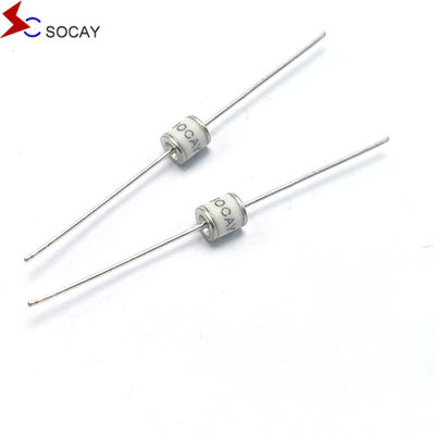 Tubo de descarga de gas de 10kA con material de plomo de cobre enlatado y material de carcasa PA66 SC2E5 4000DL
