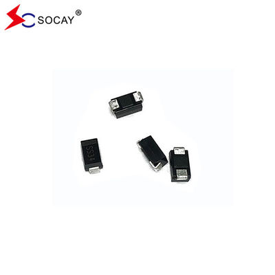 SS34A Diodo de barrera de Schottky 28V Máxima tensión RMS 100A Corriente de oleaje hacia adelante