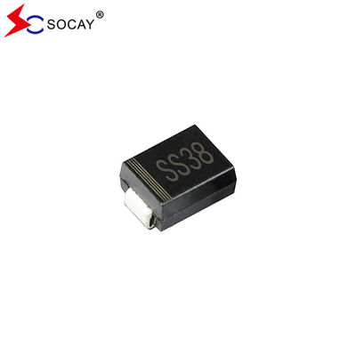Socay 3A Corriente de sobretensiones SS38B Rectificadores de barrera de Schottky DO-214AA(SMB) paquete