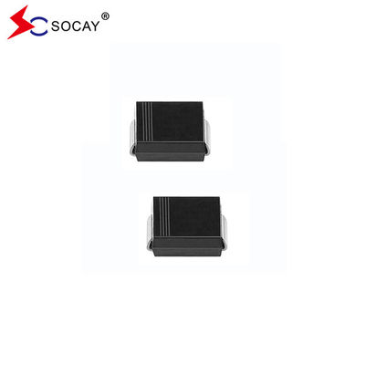 Diodo de barrera de Schottky de 30VDC SS33B con voltaje RMS de 21V 0.5V Voltagem hacia adelante 80A Corriente de sobretensiones hacia adelante máxima