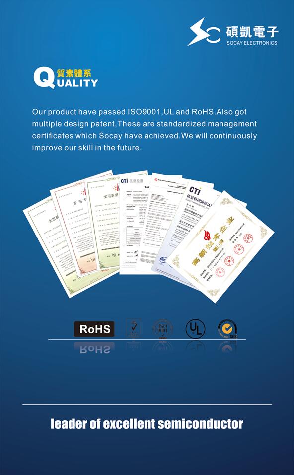 Shenzhen Socay Electronics Co., Ltd. Control de Calidad
